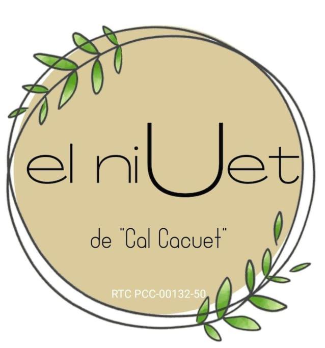 El Niuet De Cal Cacuet, La Teva Escapada Rural. Apartment Avia Luaran gambar